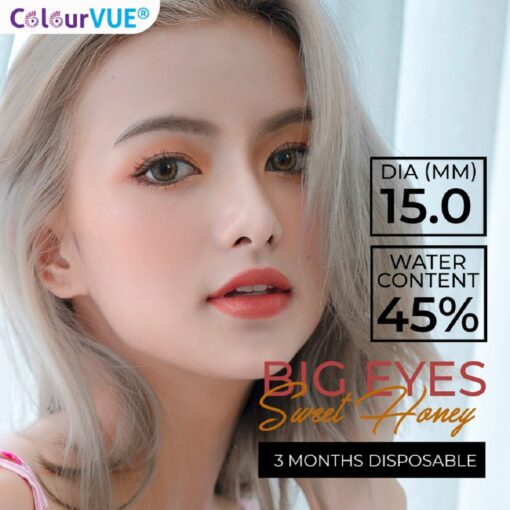 COLOURVUE BIGEYES QUARTERLY DISPOSABLE