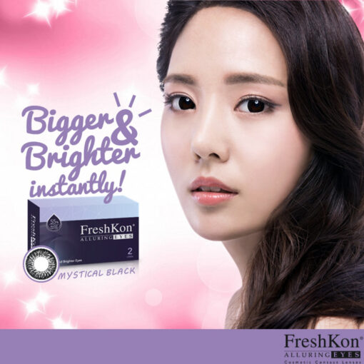 Freshkon Alluring Eyes Mystical Black