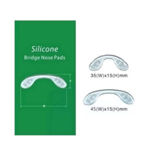 Bridge U shape Silicone Nose Pads