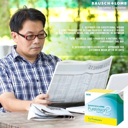 Purevision 2 Multifocal for Presbyopia