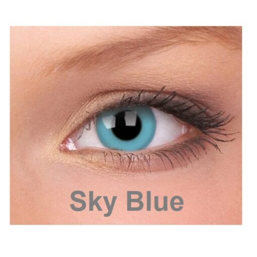 Colourvue Crazy Lens Sky Blue