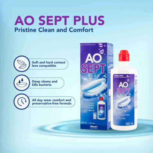 ALCON AOSept Plus Solution