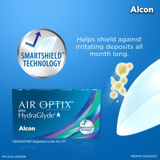 AIR OPTIX® plus HydraGlyde® monthly