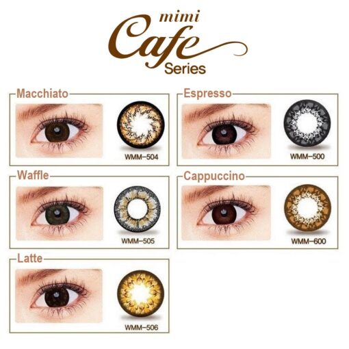 Geolica Cafe Mimi Coloured Lenses