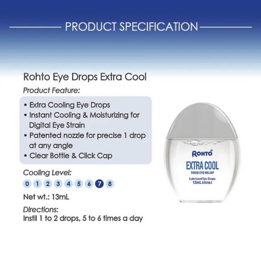 Rohto Extra COOL Lens Drops