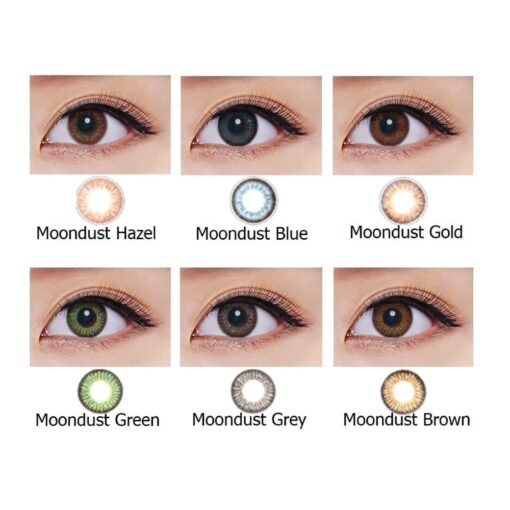 FreshKon ColorsFusion Moondust Monthly Cosmetic Lenses