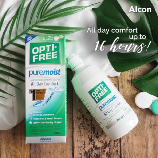 Alcon Opti-Free PureMoist Multi-Purpose Disinfecting Solution