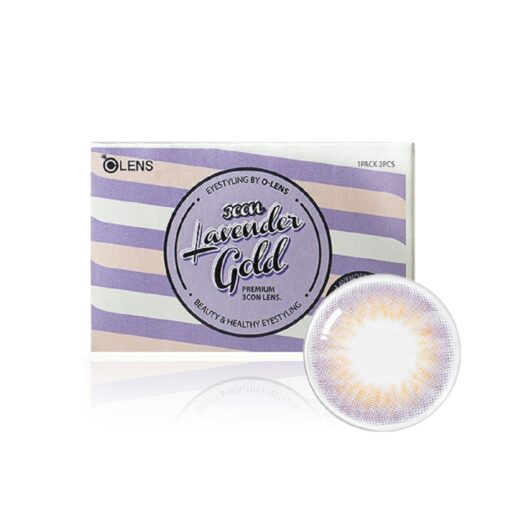 Lavender Gold 3con Coloured Lens