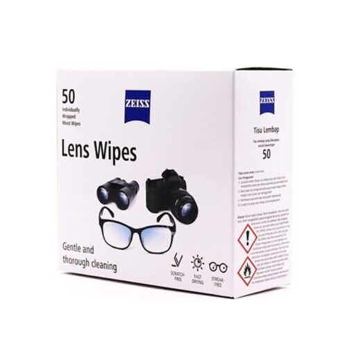 Zeiss Alcohol Formula Lens Wipes 50pcs