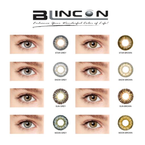 BLINCON BEAUTY COLOURED LENSES