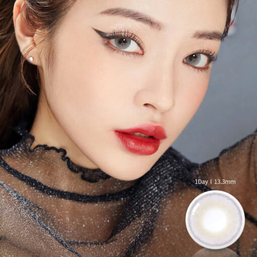 O-LENS Russian Smoky 1 Day Gray Lens