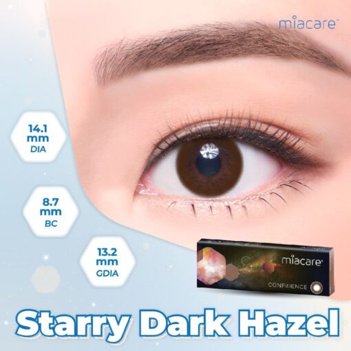 Miacare CONFiDENCE Starry Dark Hazel